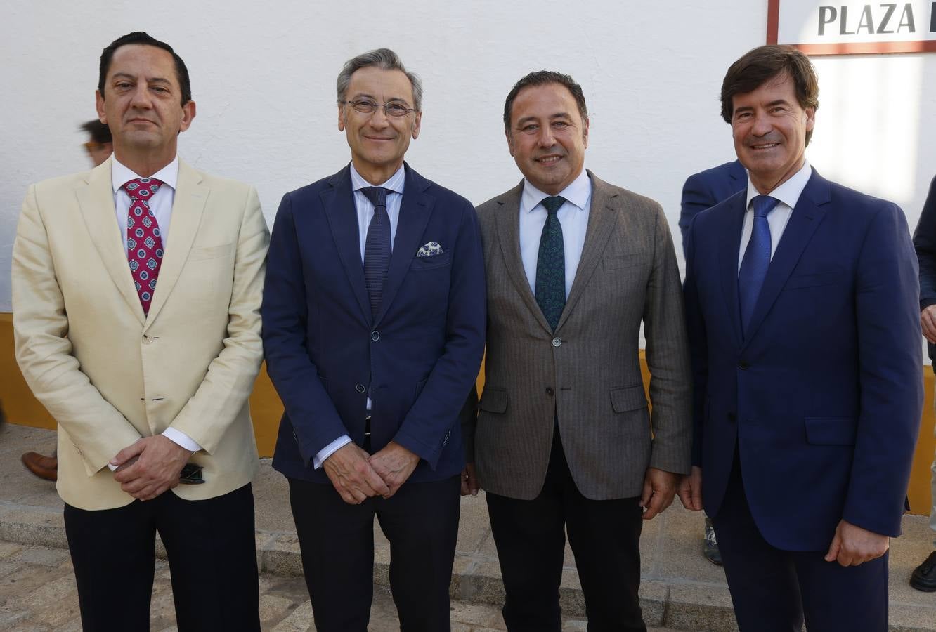 Juan Pedro Calvente, Gabriel Rojas, Ricardo Sánchez y Miguel Rus.  MANUEL GÓMEZ