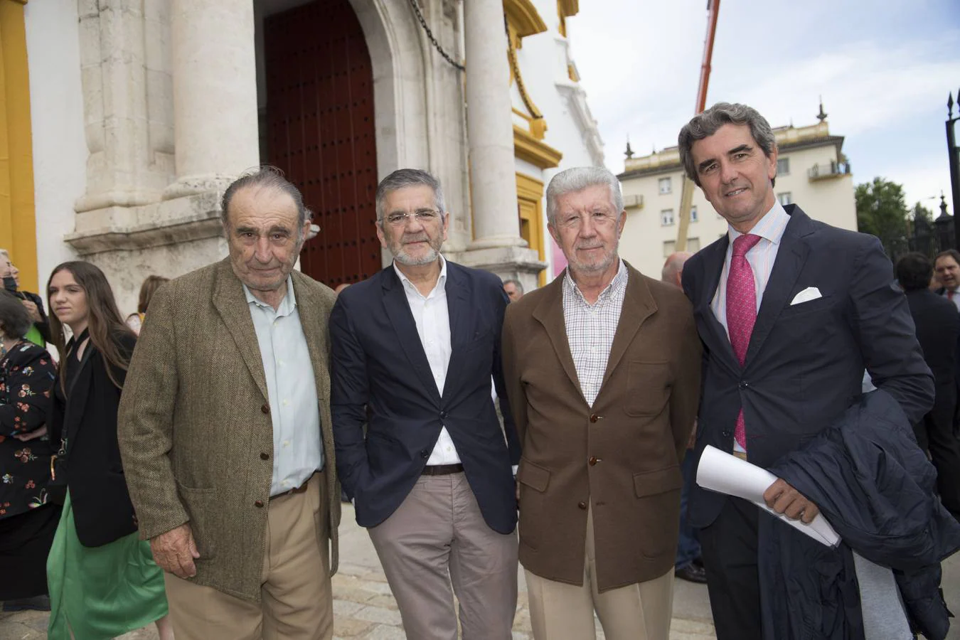 Ricardo Gallardo, Mariano De Prado, Rodrigo Molina y Rafael Molina. ROCÍO RUZ