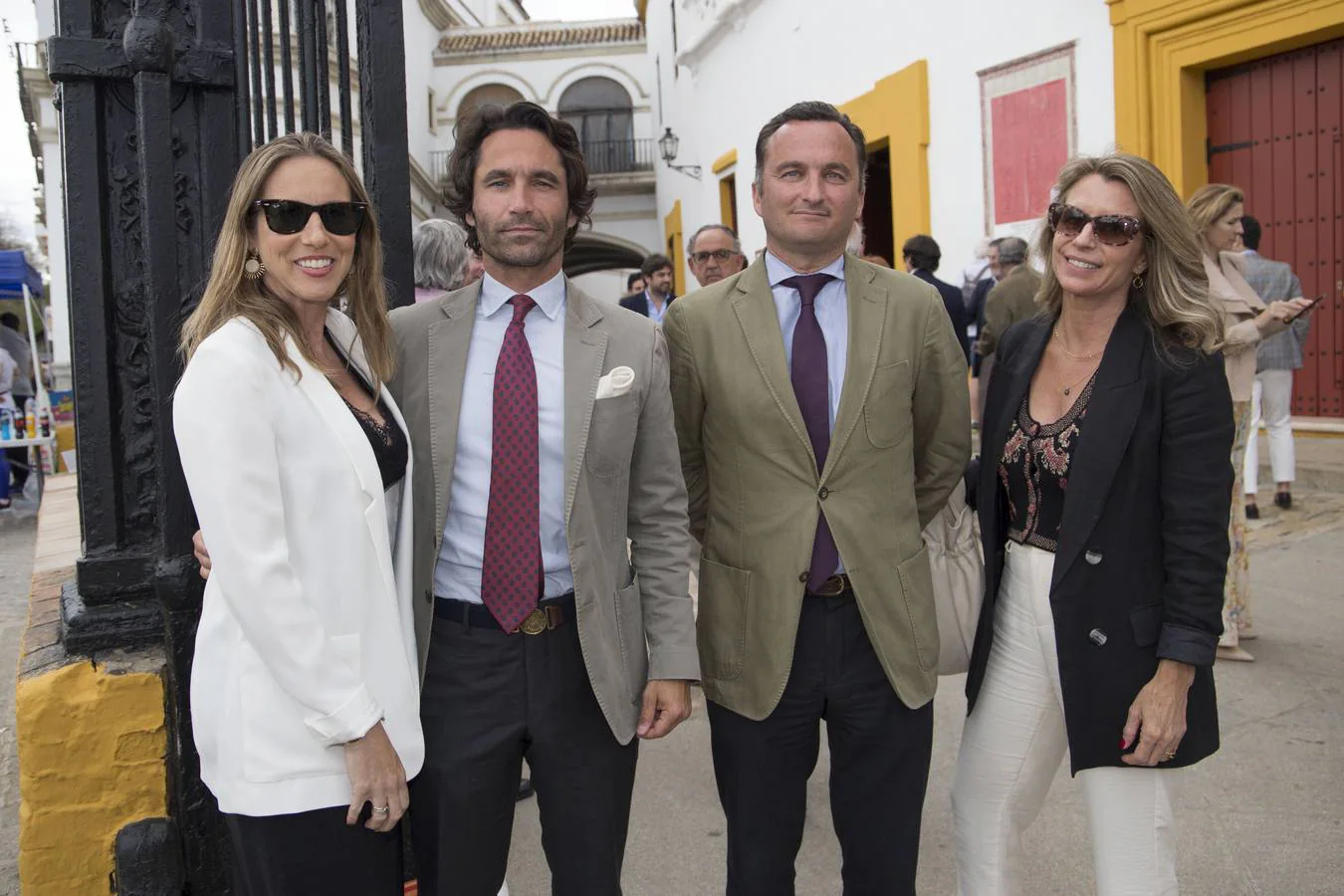 Ana Gilabert, Fernando Pérez, ﻿Jesús Garrido y Ana Reina. ROCÍO RUZ