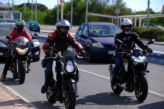 Fotos: Llegada de las primeras motos a El Puerto