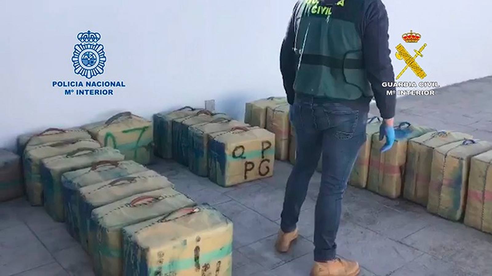 Operación antidroga en la finca del narcotraficante que controla el río Guadalquivir. ABC