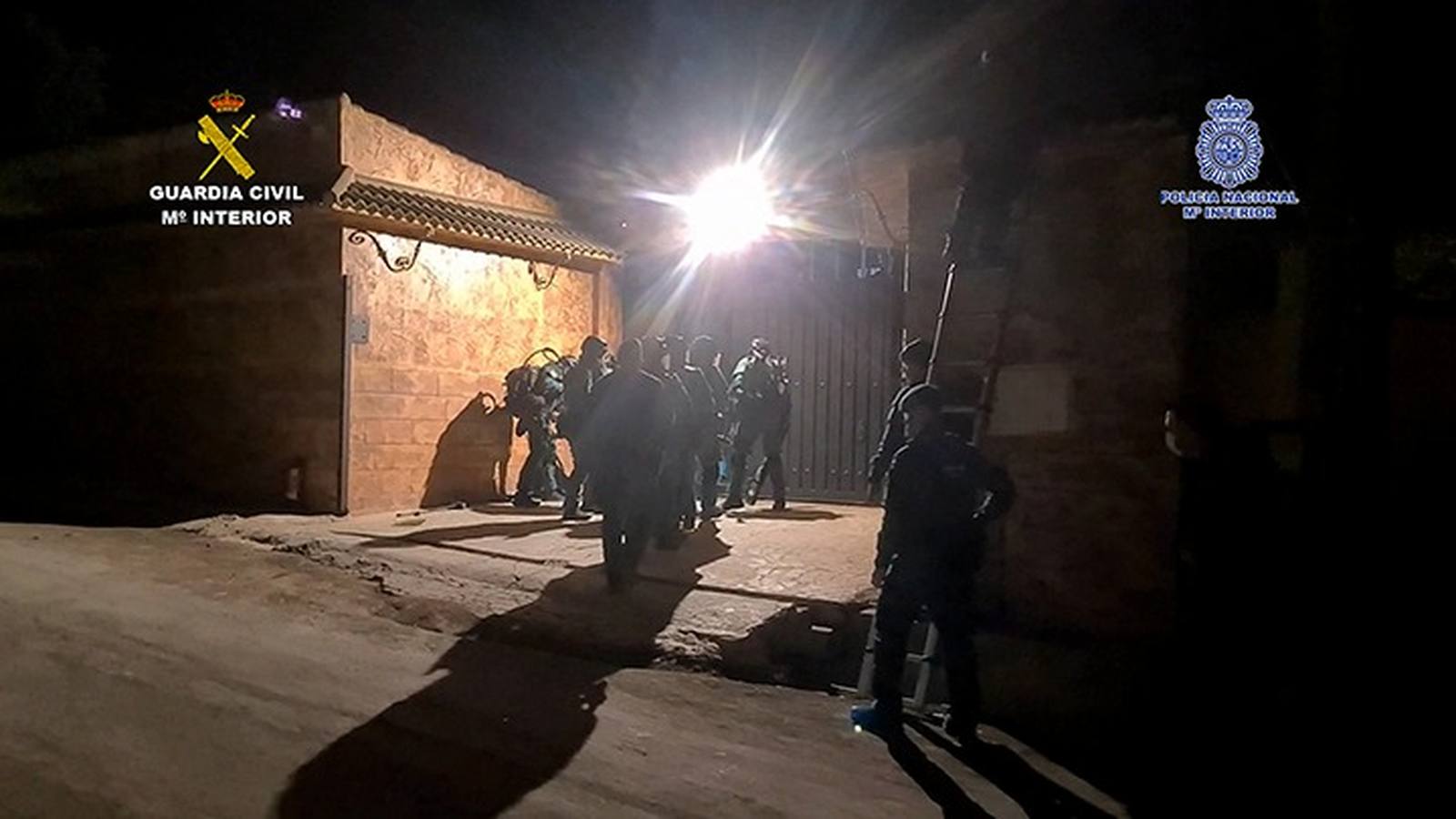 Operación antidroga en la finca del narcotraficante que controla el río Guadalquivir. ABC