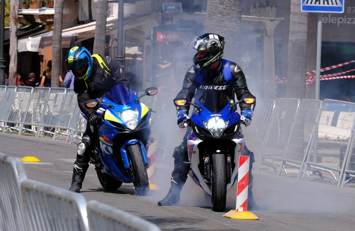 Fotos: Gran ambiente en El Puerto para dar la bienvenida al Gran Premio de Motociclismo
