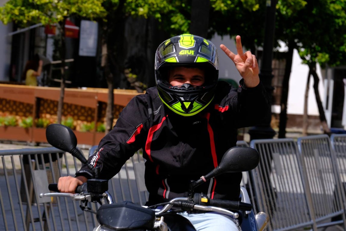 Fotos: Gran ambiente en El Puerto para dar la bienvenida al Gran Premio de Motociclismo