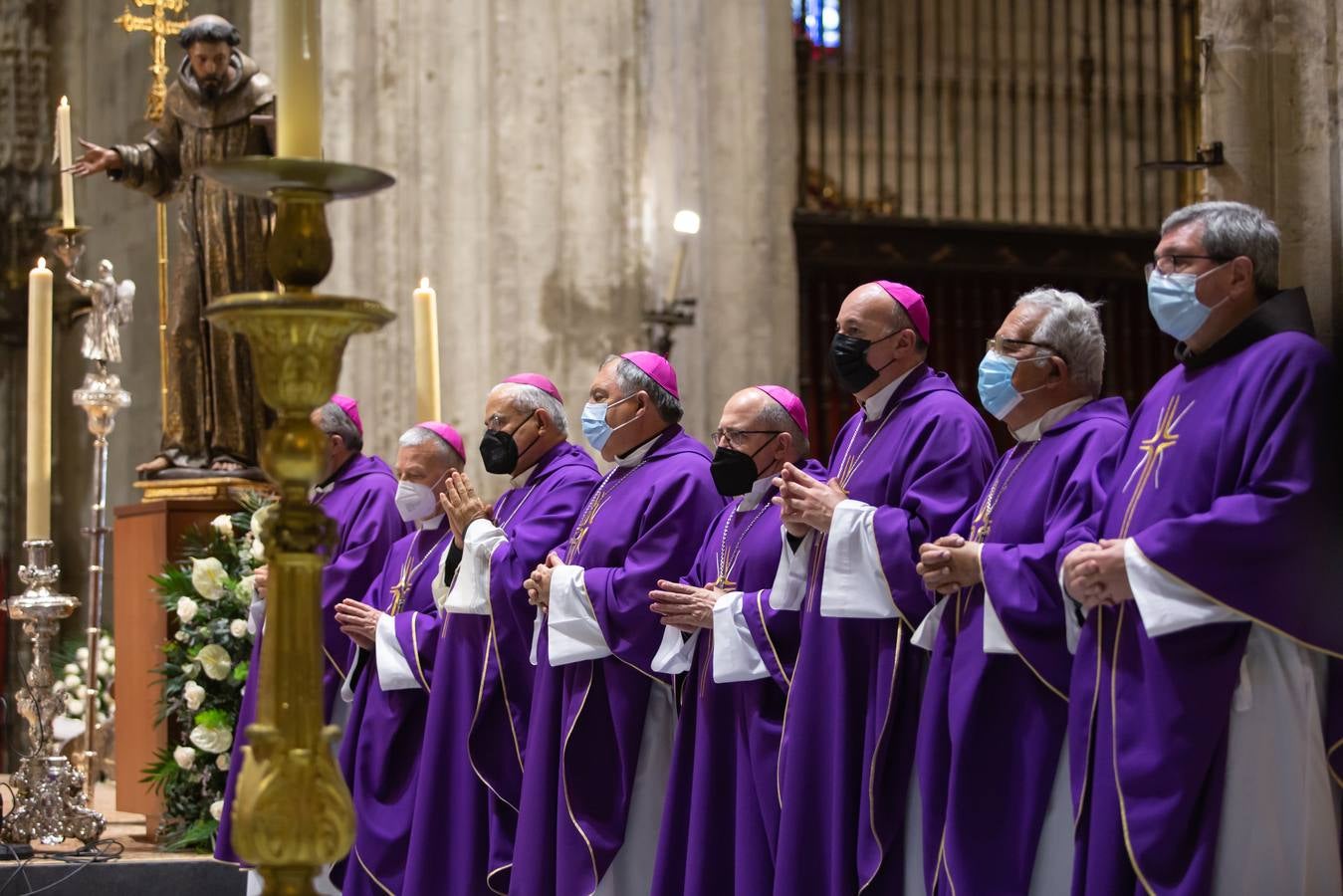 Misa de corpore in sepulto del cardenal Amigo Vallejo. VANESSA GÓMEZ