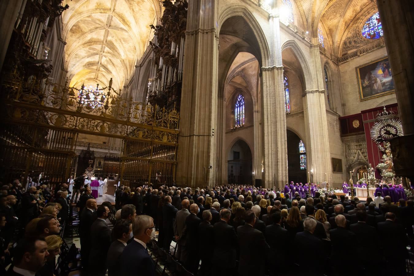 Misa de corpore in sepulto del cardenal Amigo Vallejo. VANESSA GÓMEZ