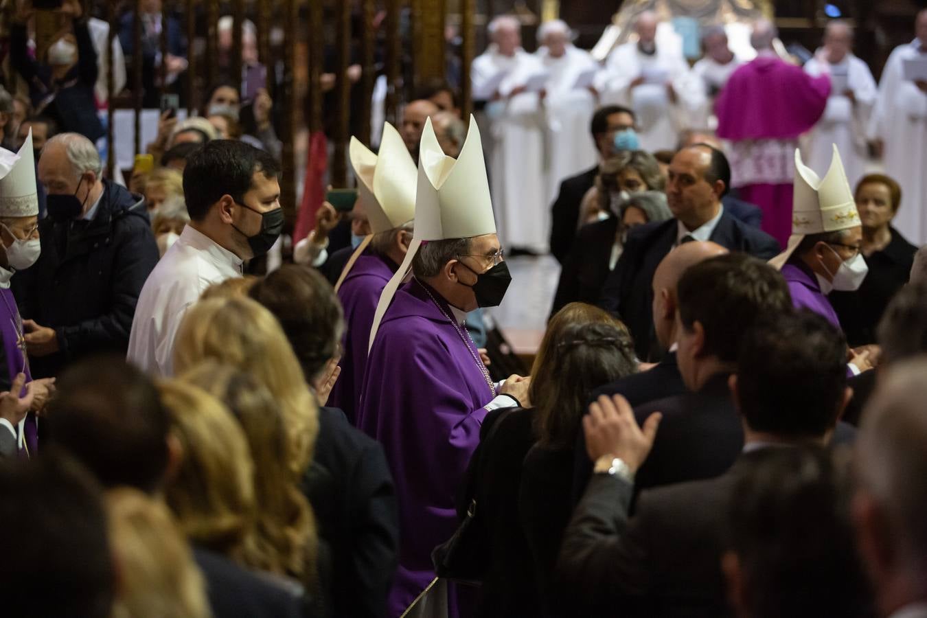 Misa de corpore in sepulto del cardenal Amigo Vallejo. VANESSA GÓMEZ