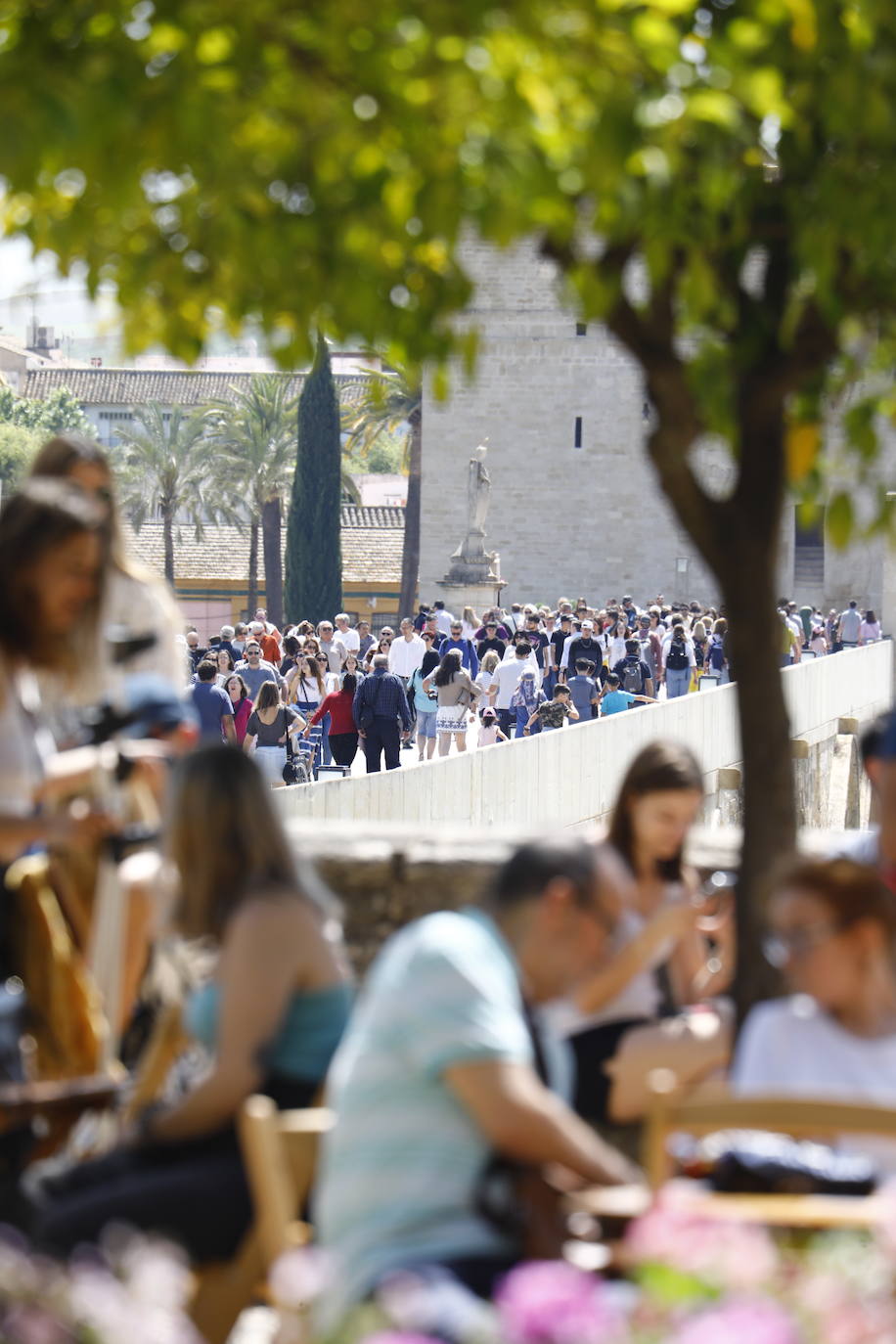 El ambiente turístico en las Cruces de Mayo de Córdoba 2022