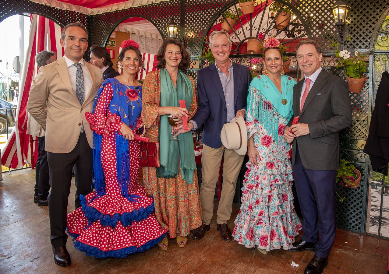 Dionisio López, Pilar Martín, África Briones, Javier Charlo, Natividad García y Manuel de la Cruz. JUAN JOSÉ ÚBEDA