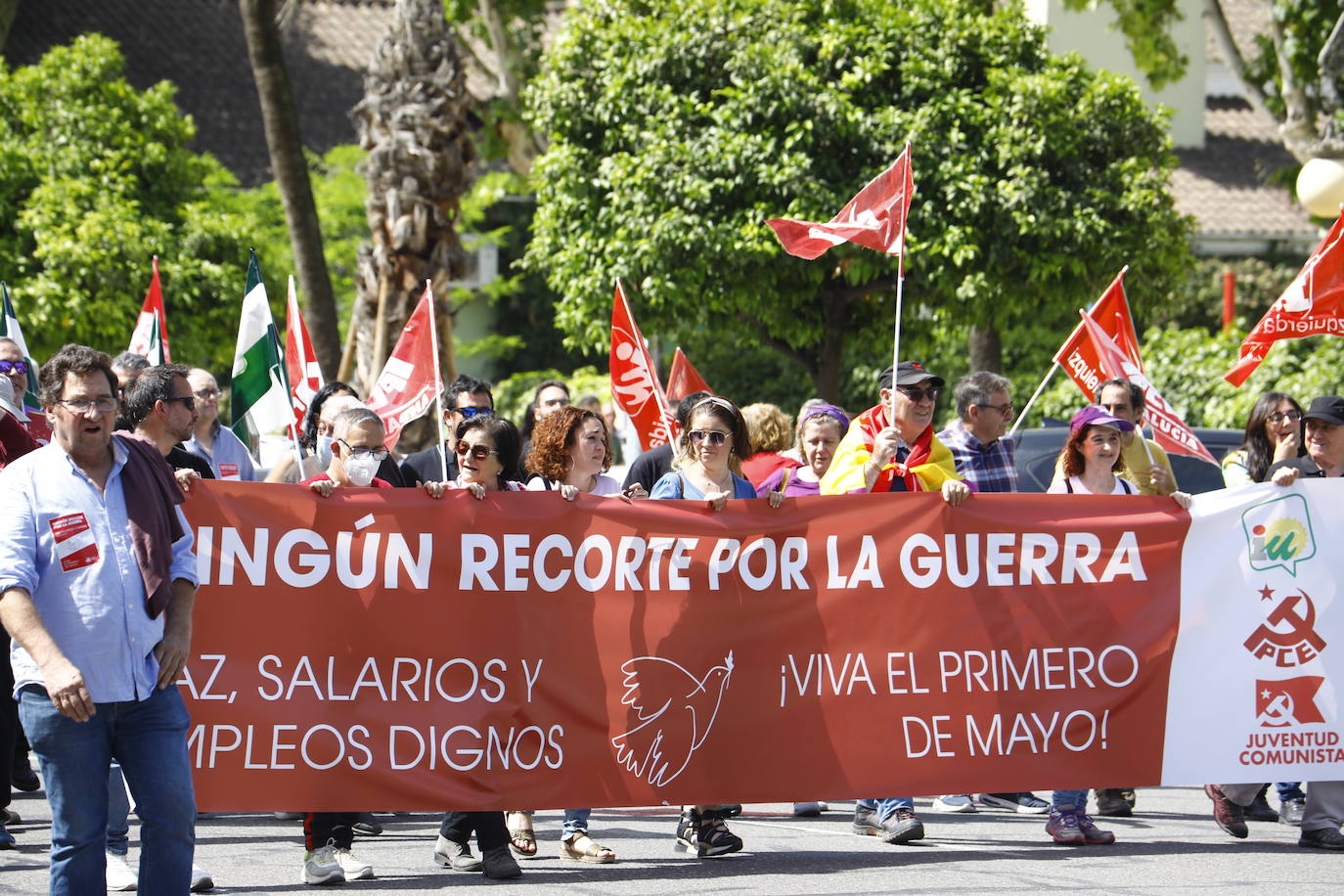 La manifestación del 1 de Mayo en Córdoba, en imágenes