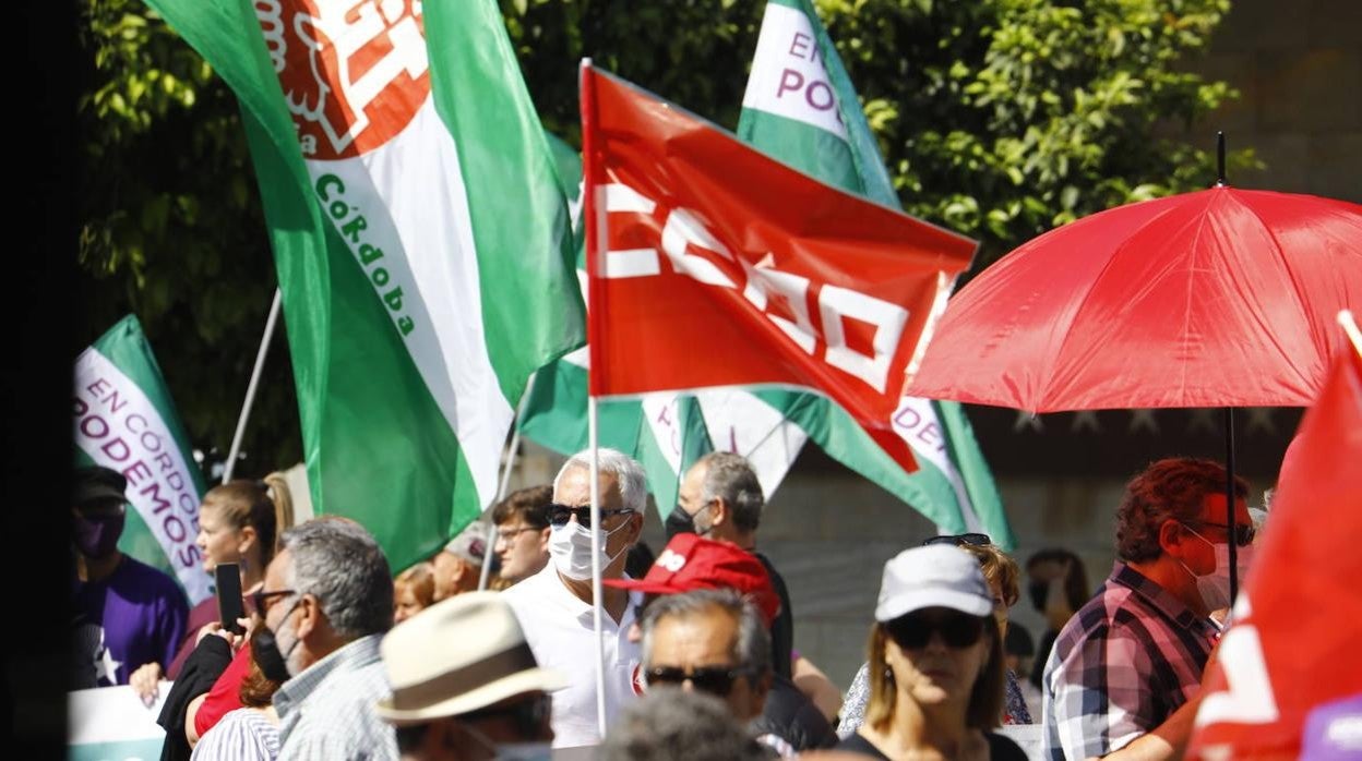 La manifestación del 1 de Mayo en Córdoba, en imágenes