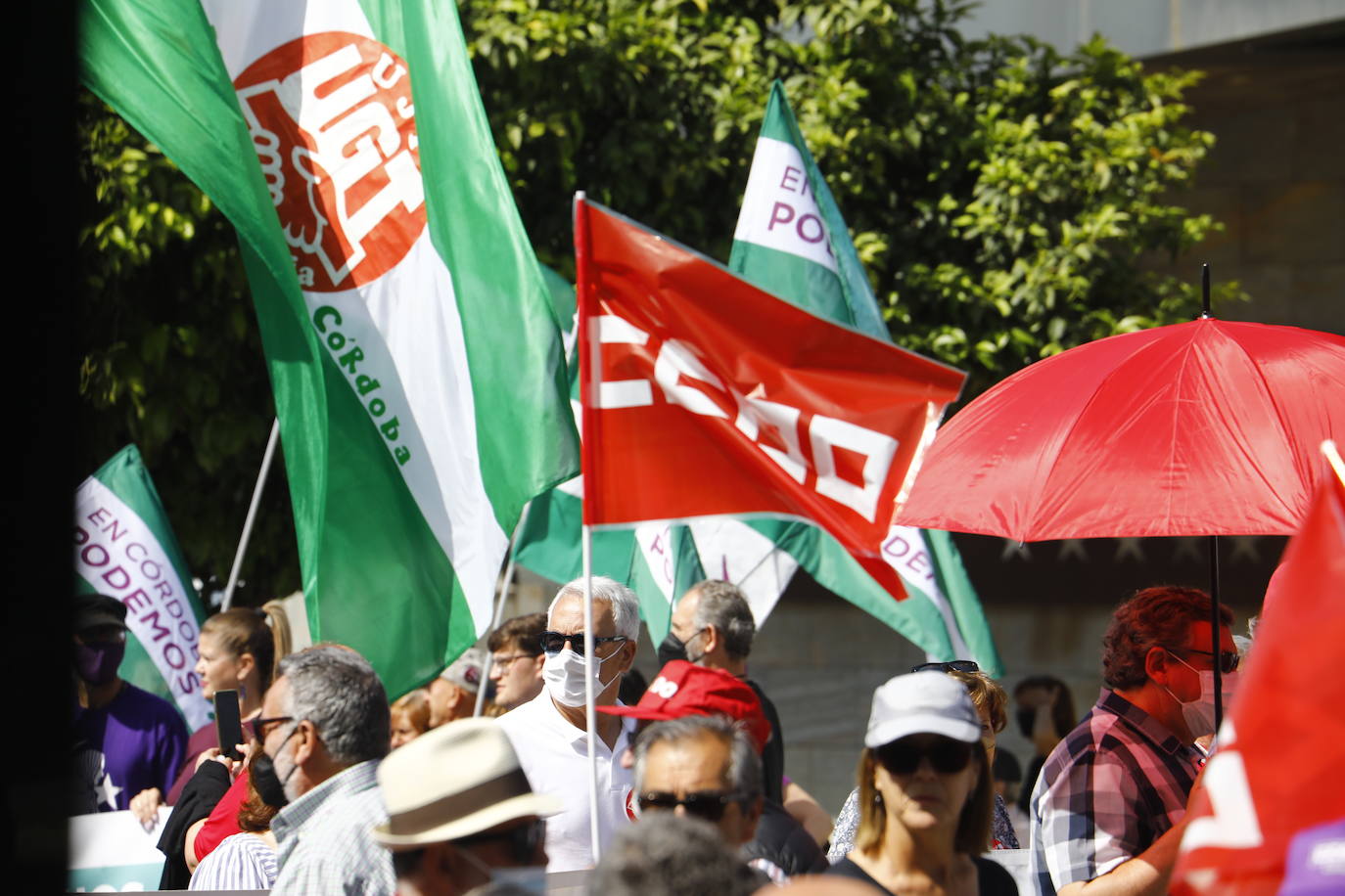 La manifestación del 1 de Mayo en Córdoba, en imágenes