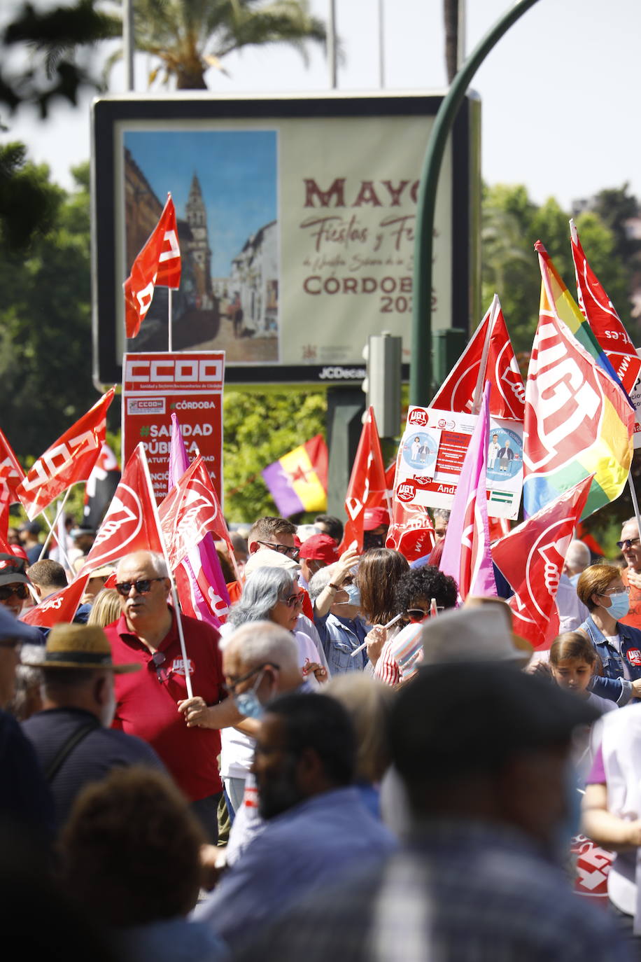 La manifestación del 1 de Mayo en Córdoba, en imágenes