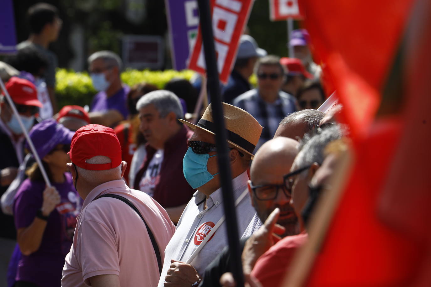 La manifestación del 1 de Mayo en Córdoba, en imágenes