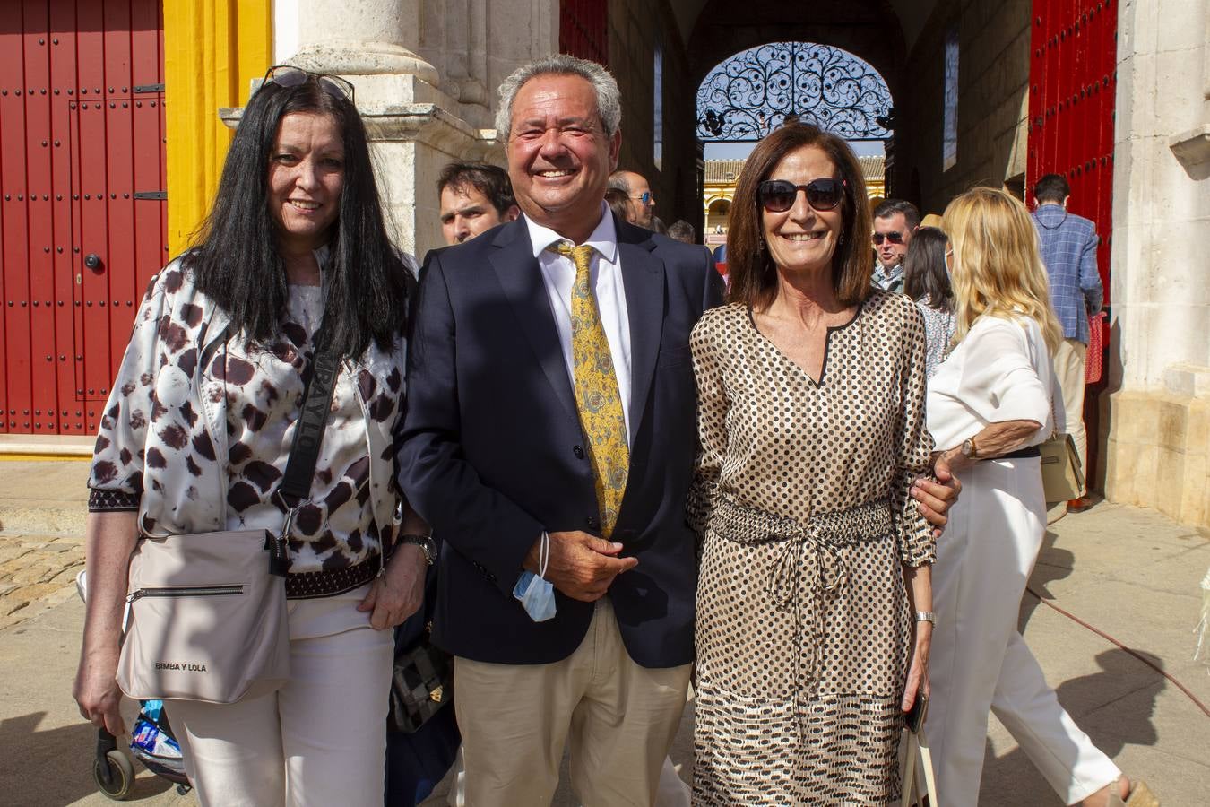 Almudena Rodríguez, Nicolás Valero y Lucila Rodríguez Armijo. MANUEL GÓMEZ