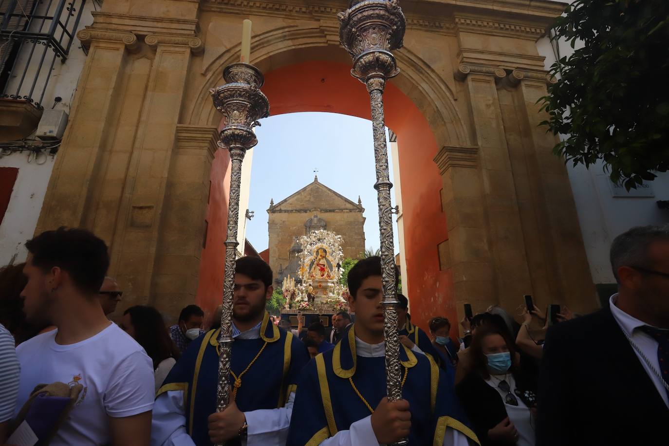 La procesión de la Virgen de la Cabeza en Córdoba, en imágenes