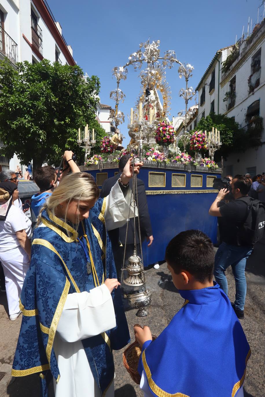 La procesión de la Virgen de la Cabeza en Córdoba, en imágenes