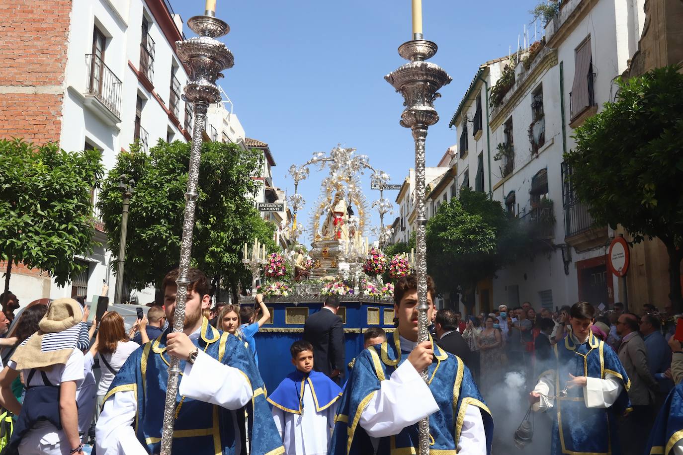 La procesión de la Virgen de la Cabeza en Córdoba, en imágenes