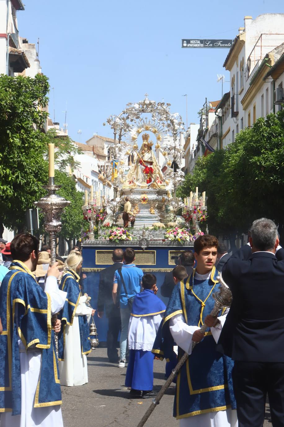 La procesión de la Virgen de la Cabeza en Córdoba, en imágenes