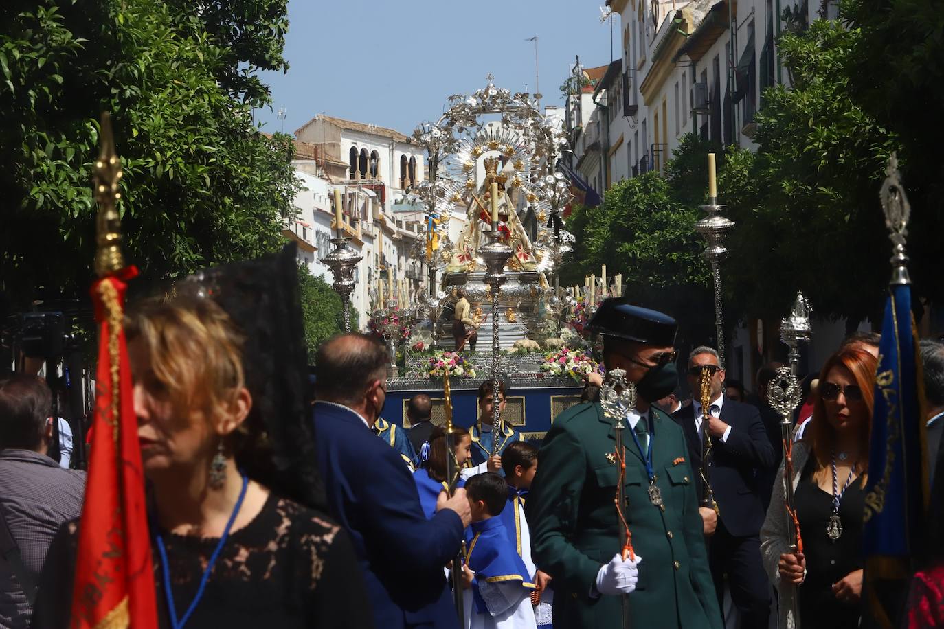 La procesión de la Virgen de la Cabeza en Córdoba, en imágenes