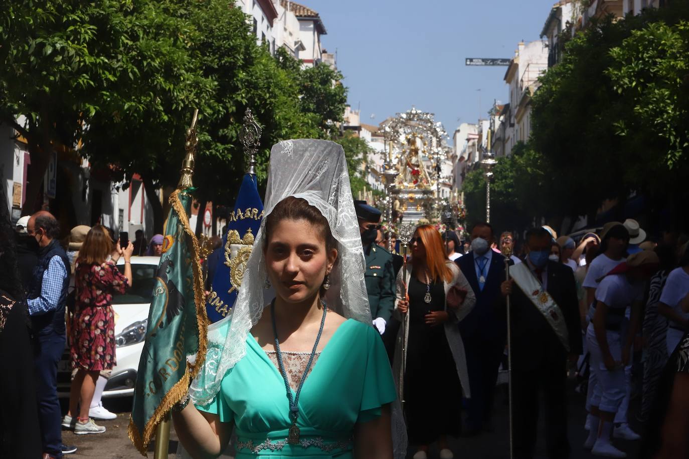 La procesión de la Virgen de la Cabeza en Córdoba, en imágenes