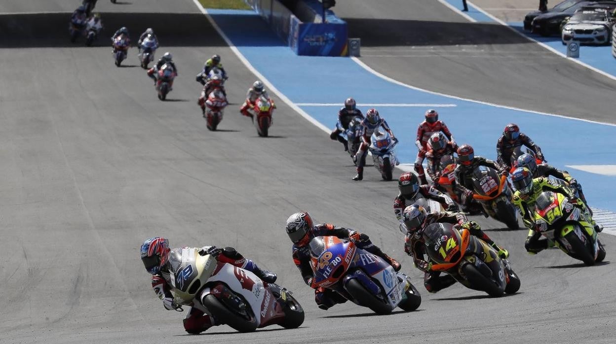 GALERÍA: Las fotos de la carrera de Moto 2 en Jerez