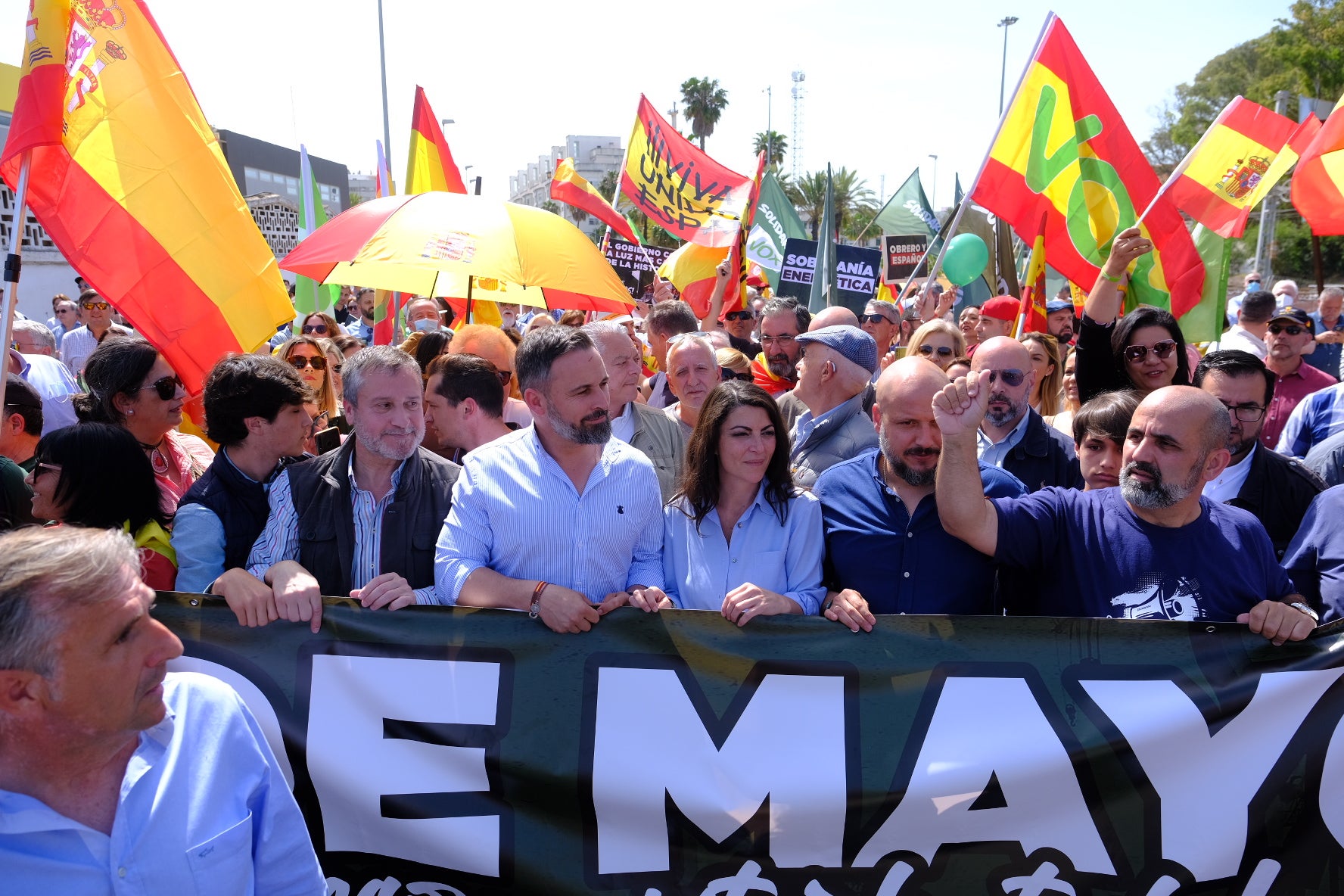 Fotos: Las manifestaciones del Primero de Mayo en Cádiz, en imágenes