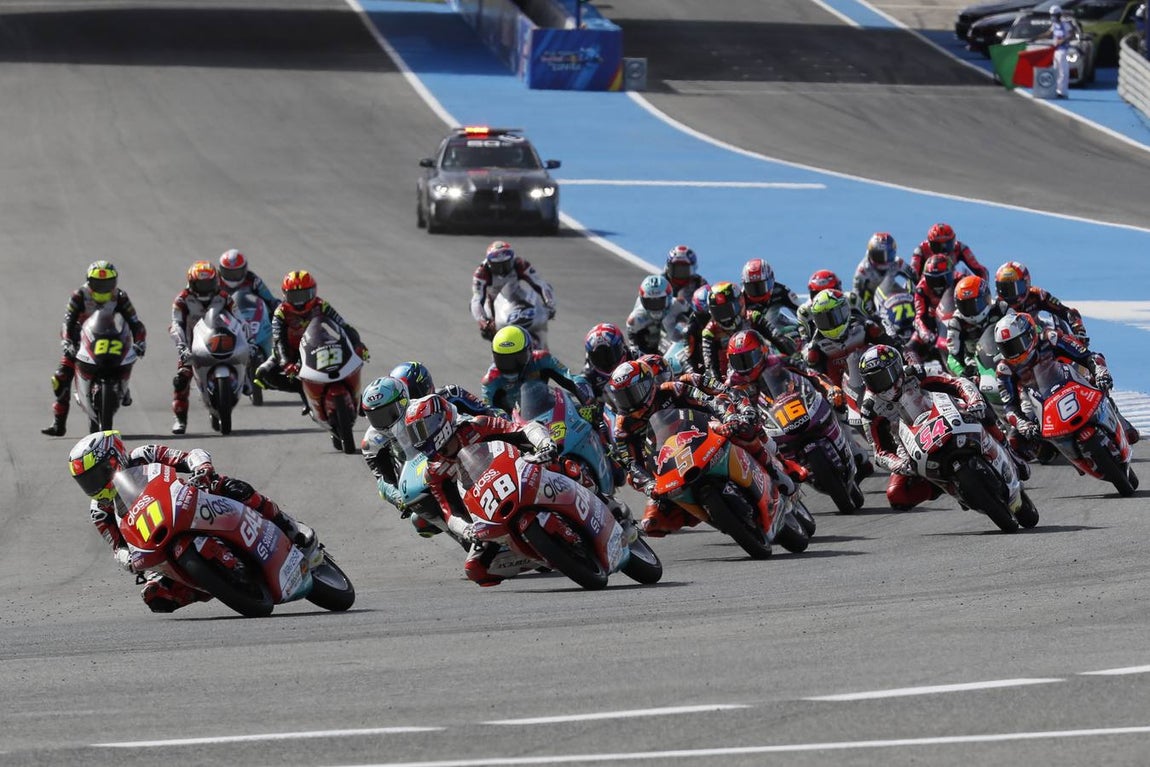 GALERÍA: La carrera de Moto 3 en el Circuito de Jerez