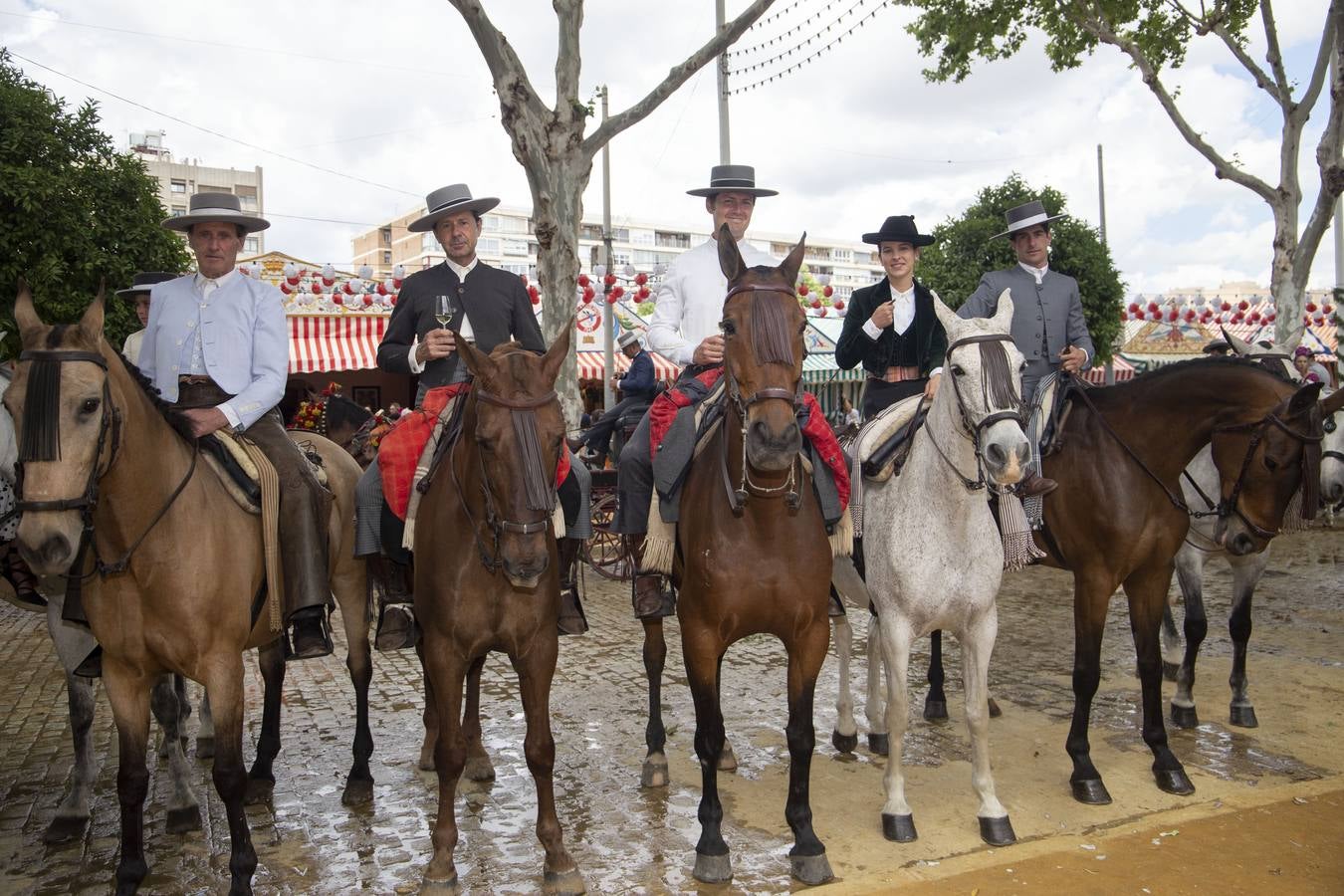 Antonio de la Puerta, Manuel Ferraro, Manuel Ferraro hijo, Rocío Fernández de la Puerta y Julio Fernández de la Puerta. ROCÍO RUZ