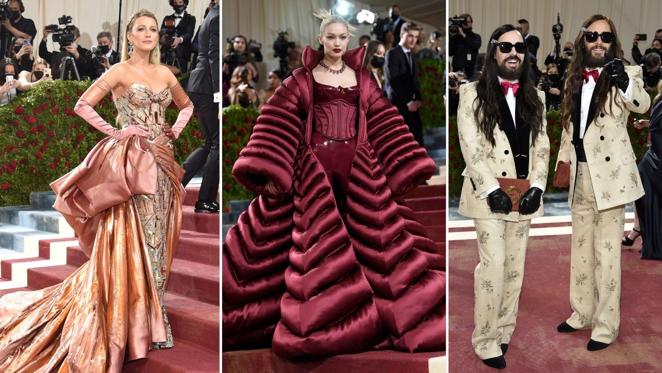 Una alfombra roja muy esperada. Después de dos años la Gala del MET recupera la normalidad. Los llamados 'Oscar de la Moda' vuelven a celebrarse el primer lunes de mayo, aunque en esta ocasión se trataba de la segunda parte <a href="https://www.abc.es/estilo/moda/abci-gala-2021-alfombra-roja-402943330298-20210914090758_galeria.html" target="_blank">(la primera fue en septiembre)</a> de la edición de este año, cuya temática era explorar las raíces de la moda americana entre los años 1870 y 1900 y que además conmemoraba el 75 aniversario del Costume Institute del museo MET. Normalmente se trata de una atípica alfombra roja donde la extravagancia es el denominador común de los looks, donde los estilismos han sido más recatados, pero no han faltado las anécdotas como el vestido ‘dos en uno’ de Blake Lively; el diseño de Kim Kardashian que ya llevó Marilyn Monroe, o los looks coordinados de Jared Leto y Alessandro Michele. A continuación se repasan los más sonados que han pasado por el Museo Metropolitano de Arte de Nueva York.