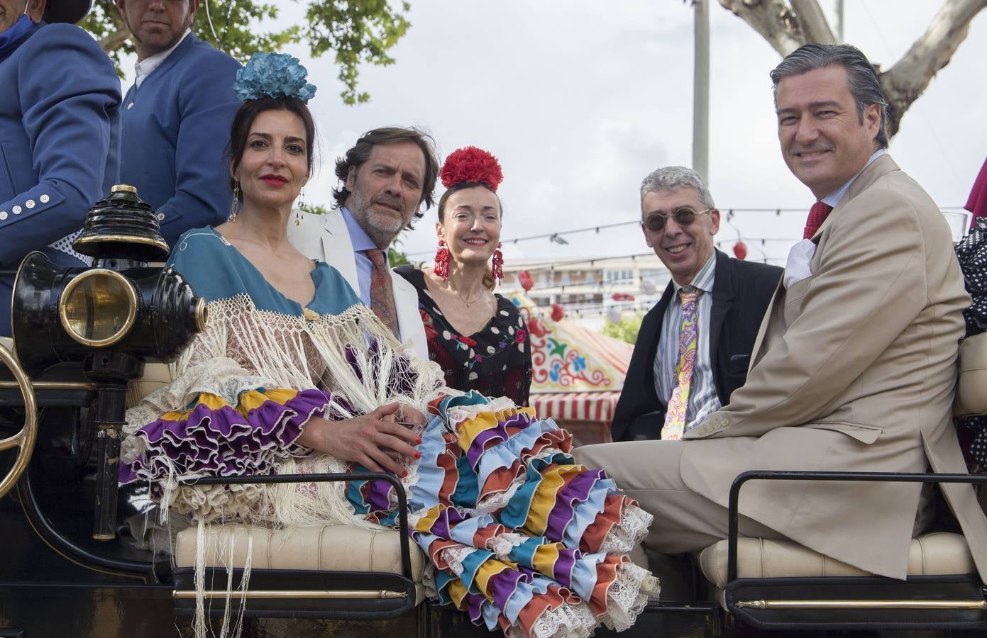 Amparo Agrait, Joaquín Buendía, Montse Álvarez, Eduardo Ballester y Javier Medina. ROCÍO RUZ