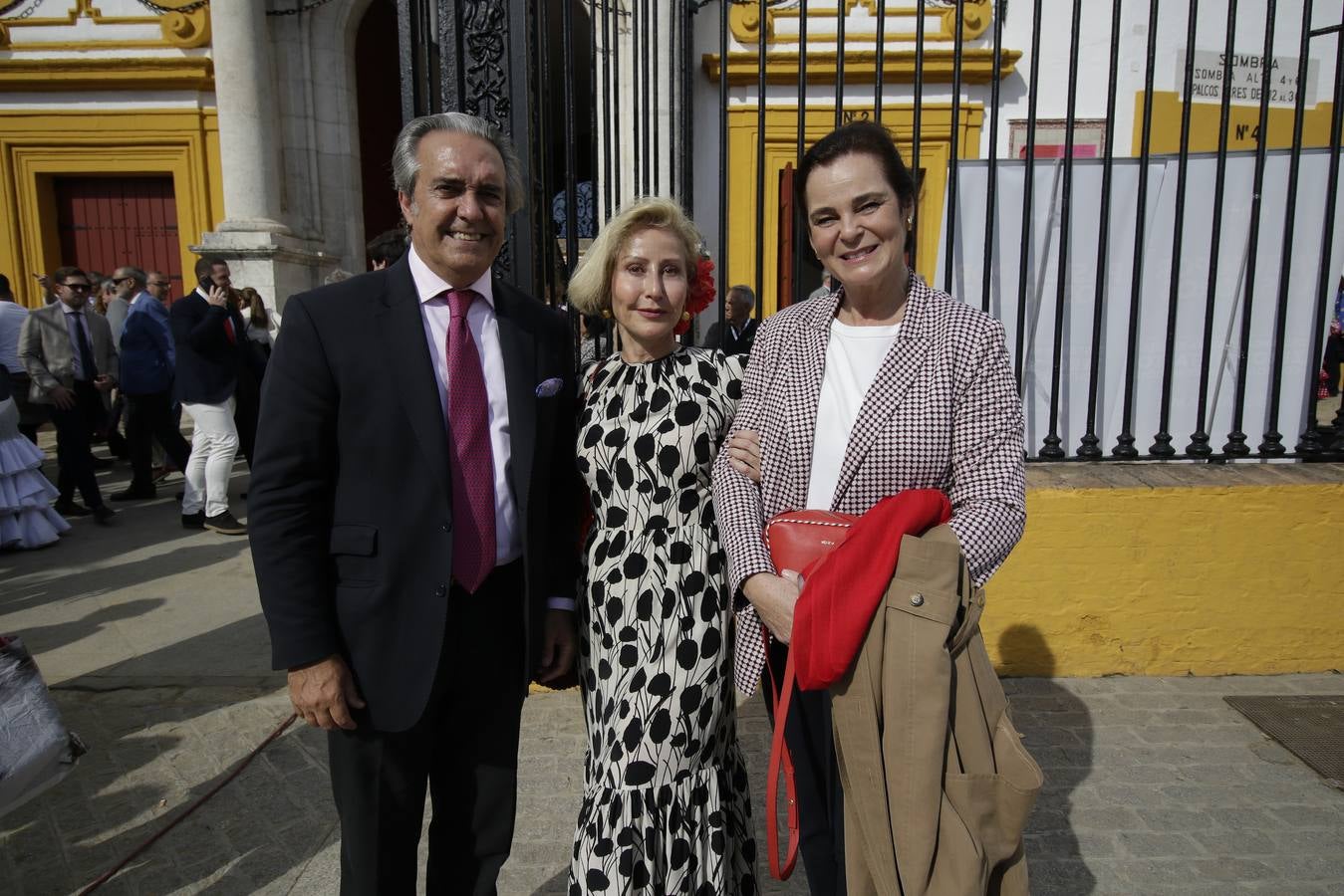 Ramón Ybarra, Coro Egaña y Verónica Lora. JUAN FLORES