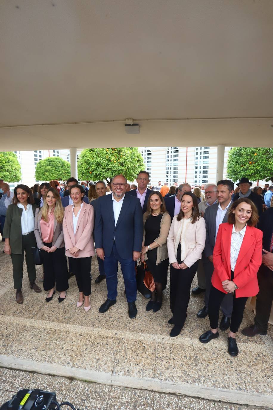 Los equipos de los candidatos a rector de la Universidad de Córdoba, en imágenes