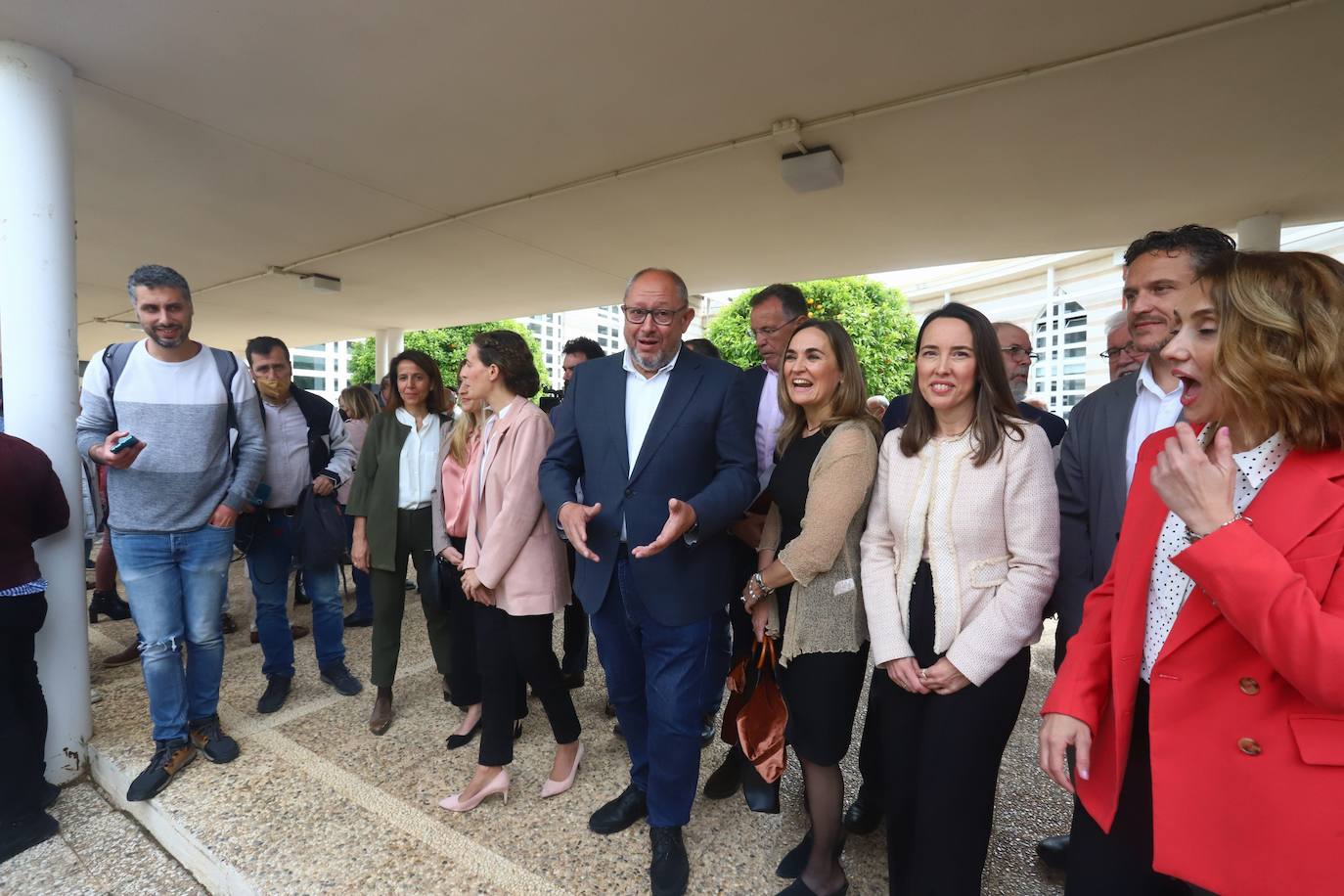 Los equipos de los candidatos a rector de la Universidad de Córdoba, en imágenes