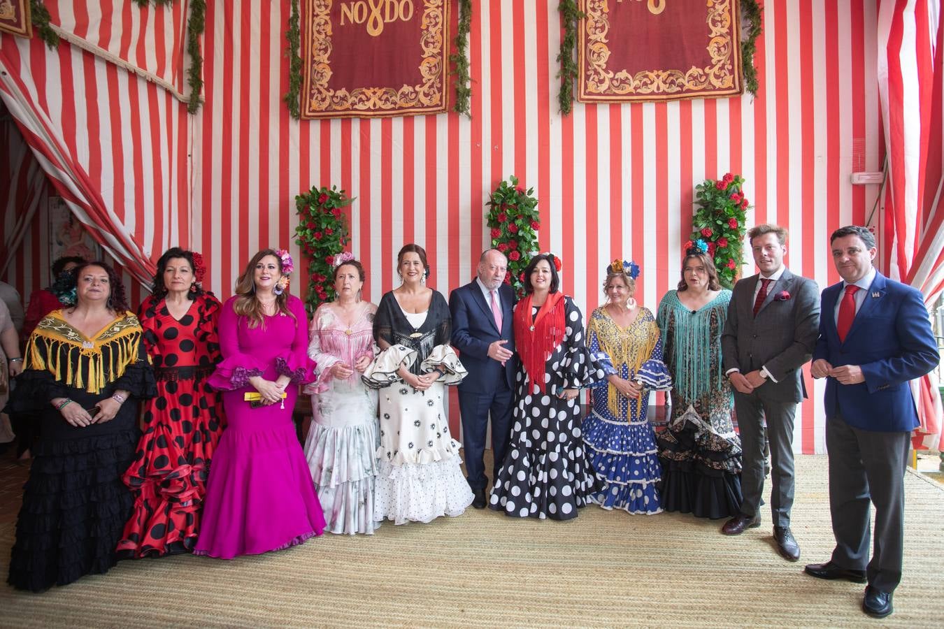 Recepciones oficiales en el miércoles de Feria. VANESSA GÓMEZ / MAYA BALANYA