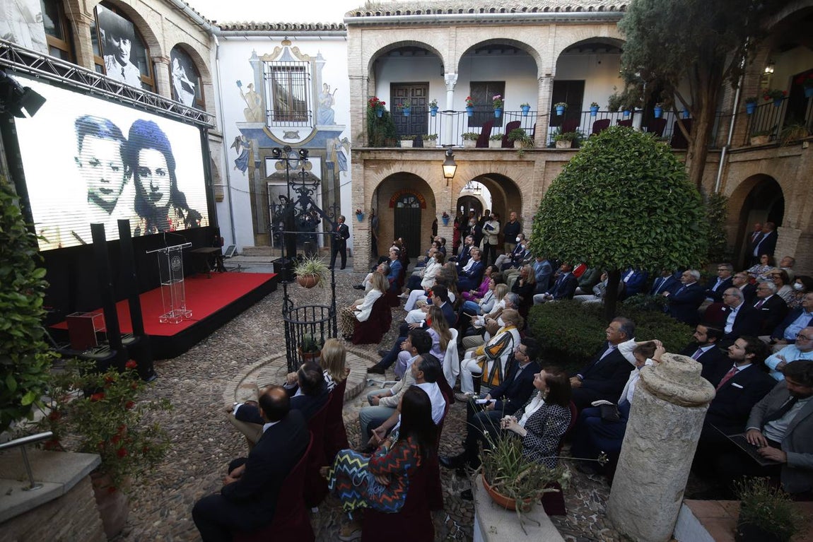 El homenaje a José María Montilla en Córdoba, en imágenes