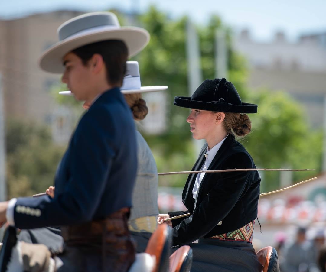 Ambiente durante el viernes de la Feria de Sevilla 2022. CRISTINA GÓMEZ