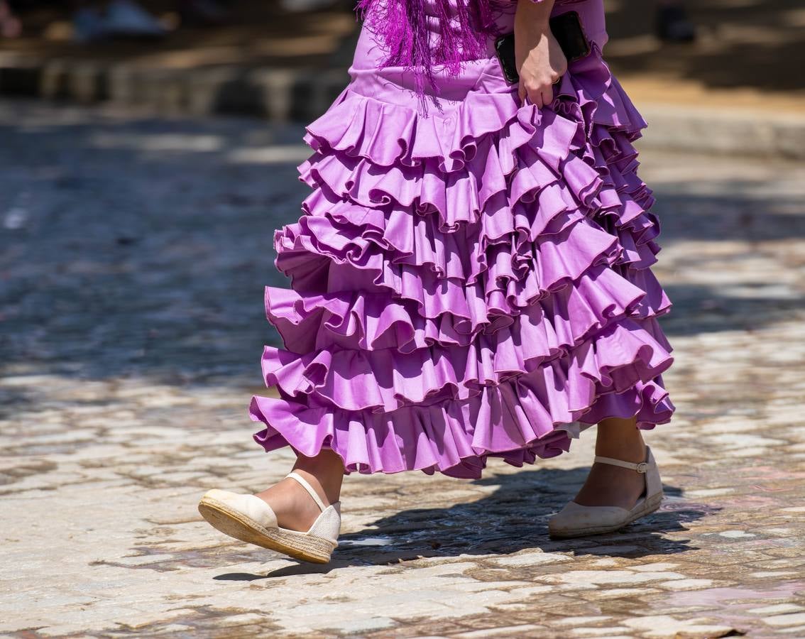 Ambiente durante el viernes de la Feria de Sevilla 2022. CRISTINA GÓMEZ