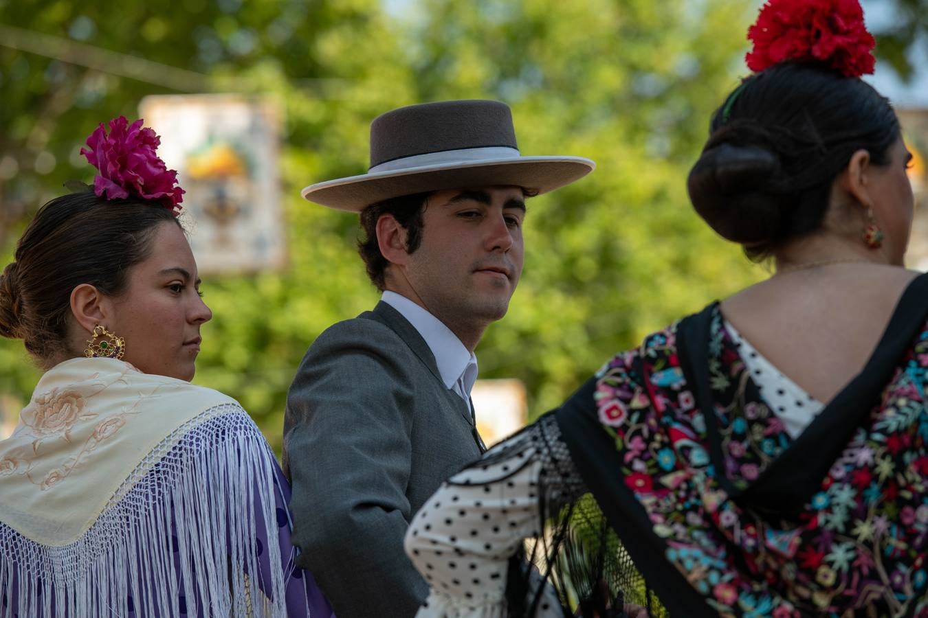 Ambiente durante el viernes de la Feria de Sevilla 2022. CRISTINA GÓMEZ