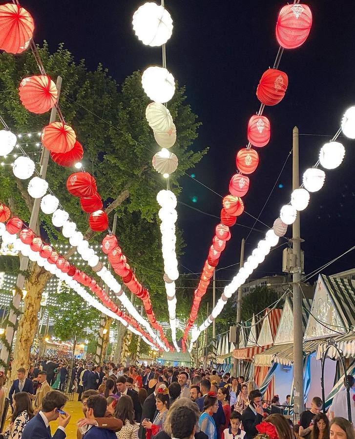 Foto de los lectores de ABC de la Feria de Sevilla 2022. ABC