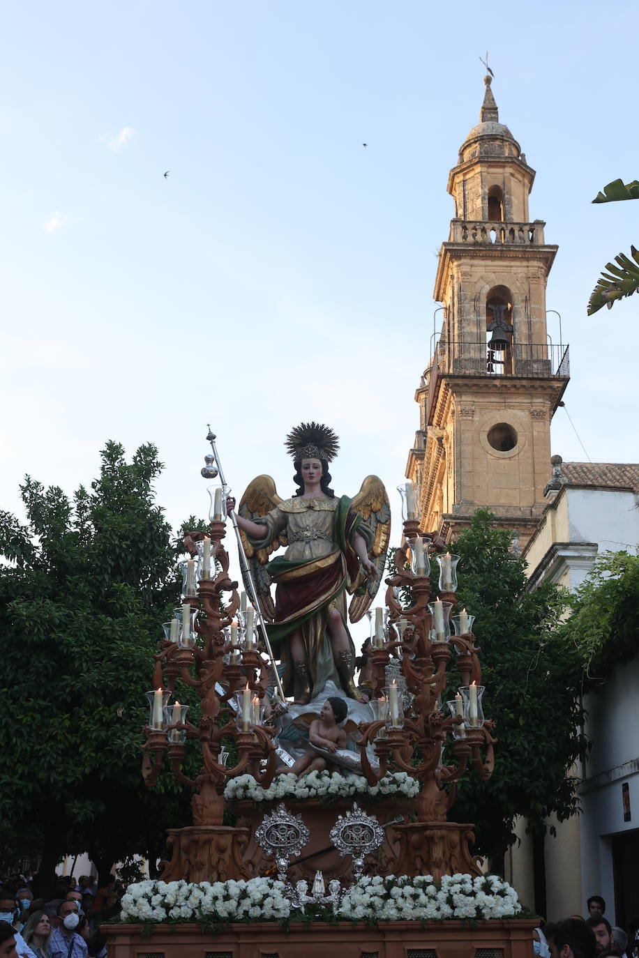 La procesión de San Rafael el día del Juramento en Córdoba, en imágenes