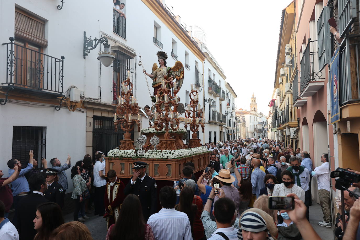 La procesión de San Rafael el día del Juramento en Córdoba, en imágenes