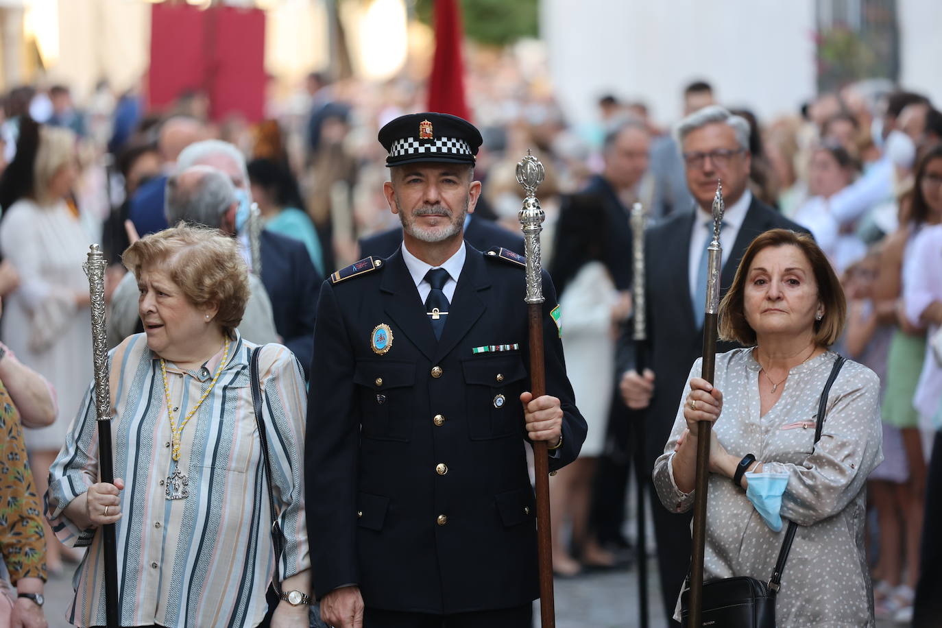 La procesión de San Rafael el día del Juramento en Córdoba, en imágenes