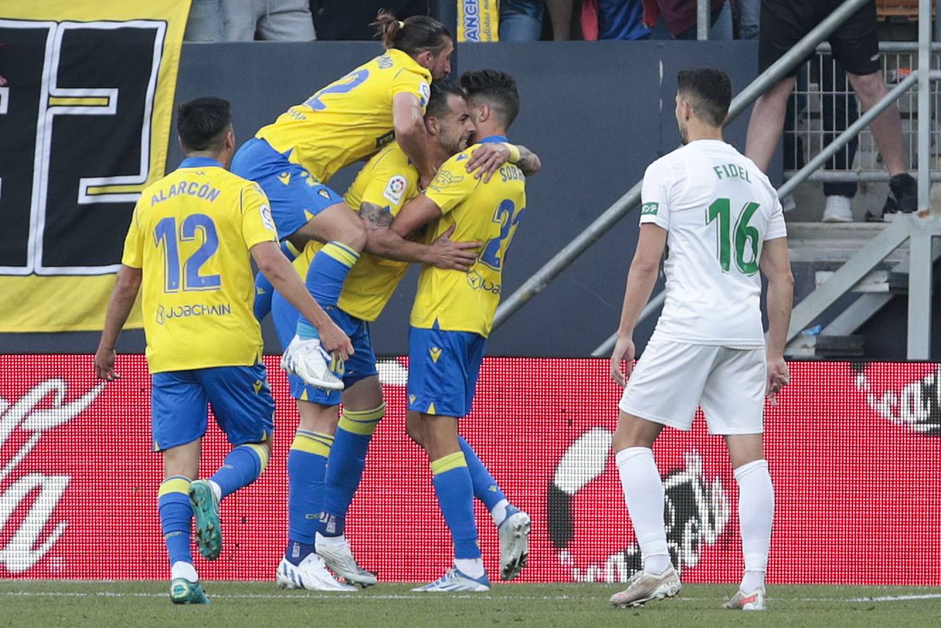 Partido Cádiz-Elche (3-0)