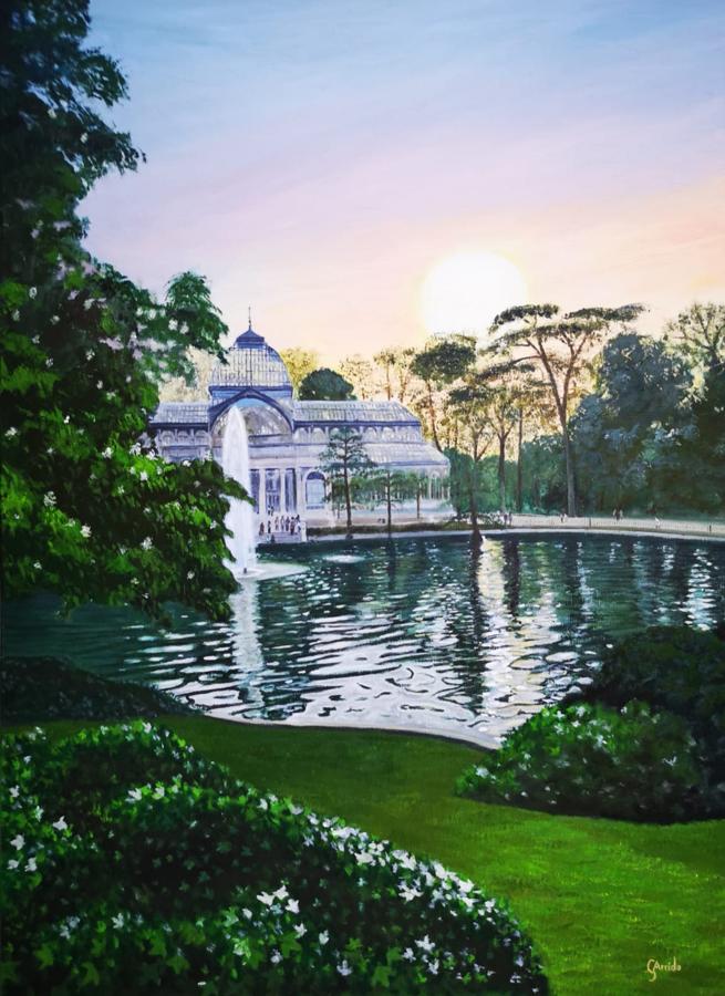 Palacio de Cristal de Madrid. 