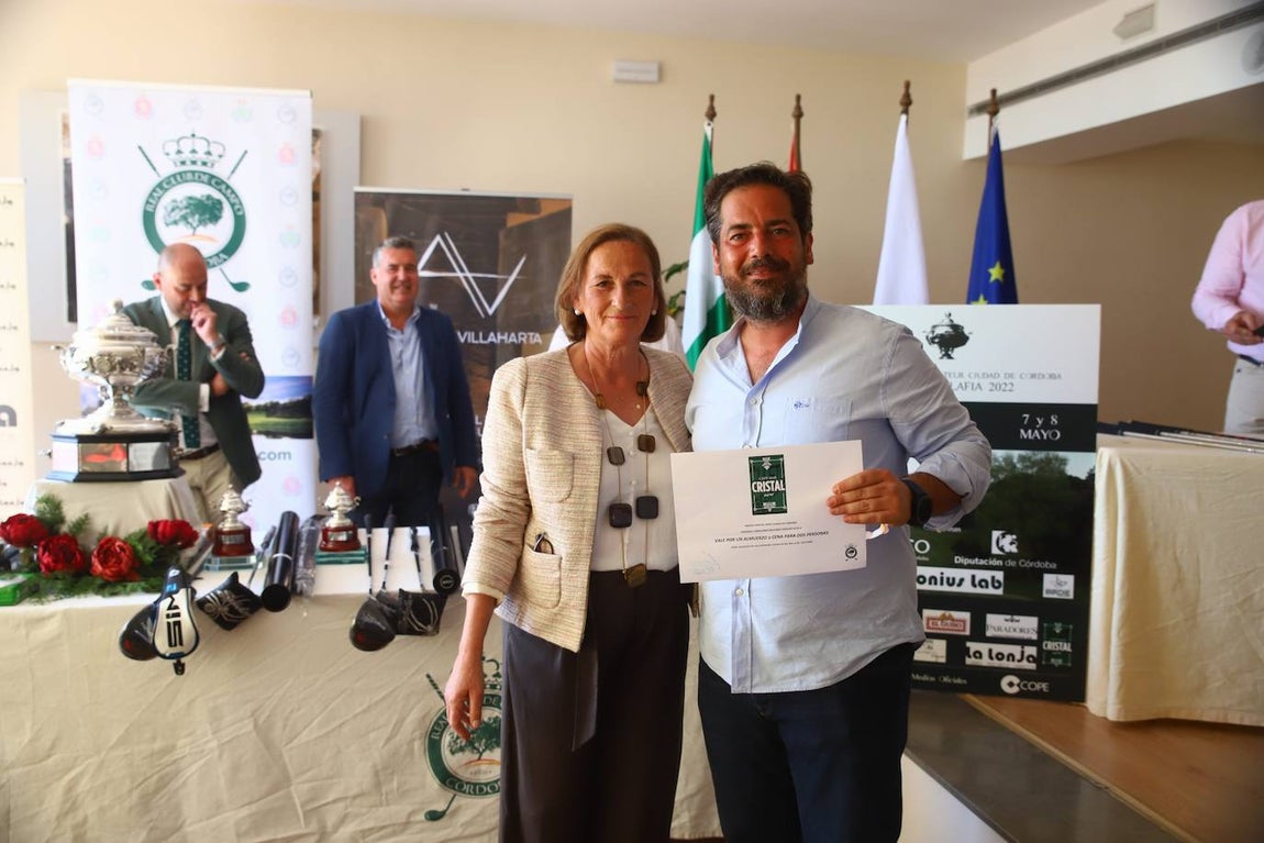 La entrega de premios y la última jornada de la Copa Albolafia de golf en Córdoba, en imágenes