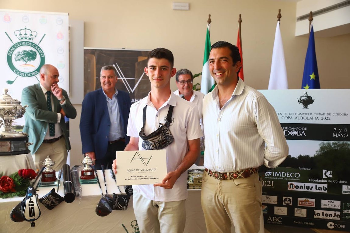 La entrega de premios y la última jornada de la Copa Albolafia de golf en Córdoba, en imágenes
