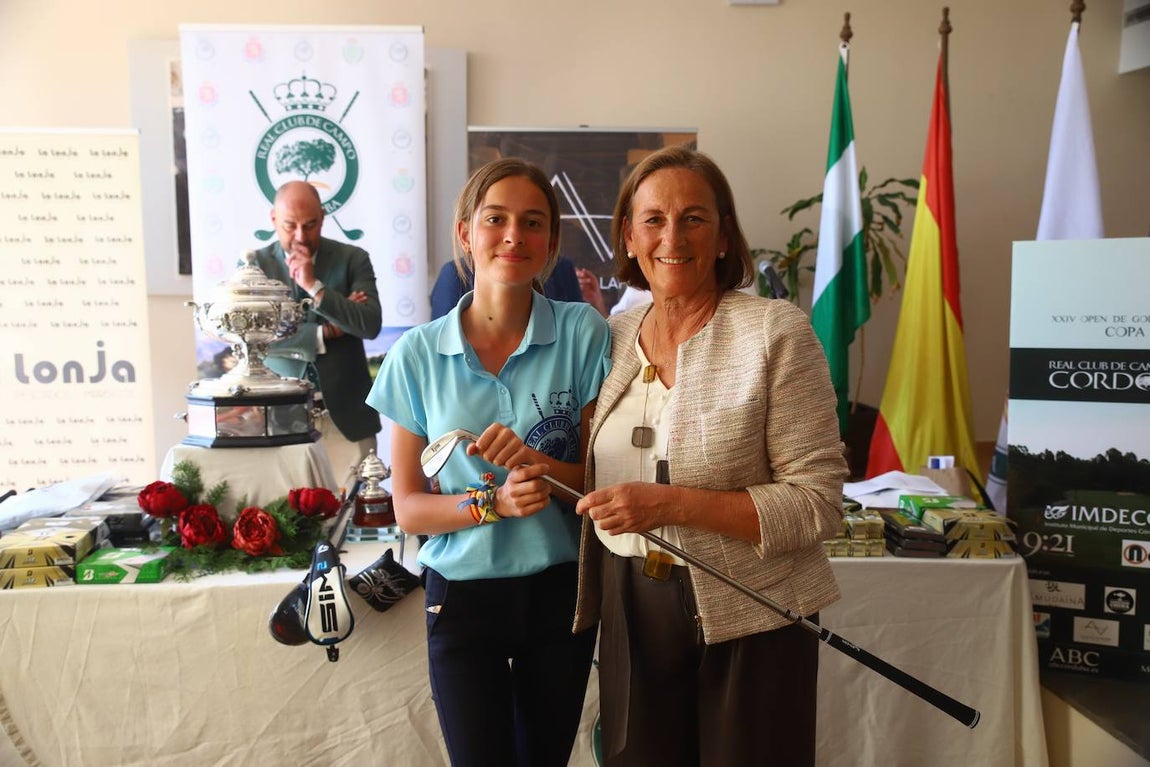La entrega de premios y la última jornada de la Copa Albolafia de golf en Córdoba, en imágenes