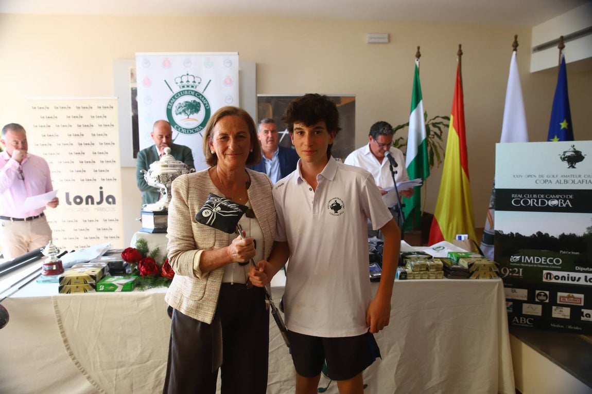 La entrega de premios y la última jornada de la Copa Albolafia de golf en Córdoba, en imágenes