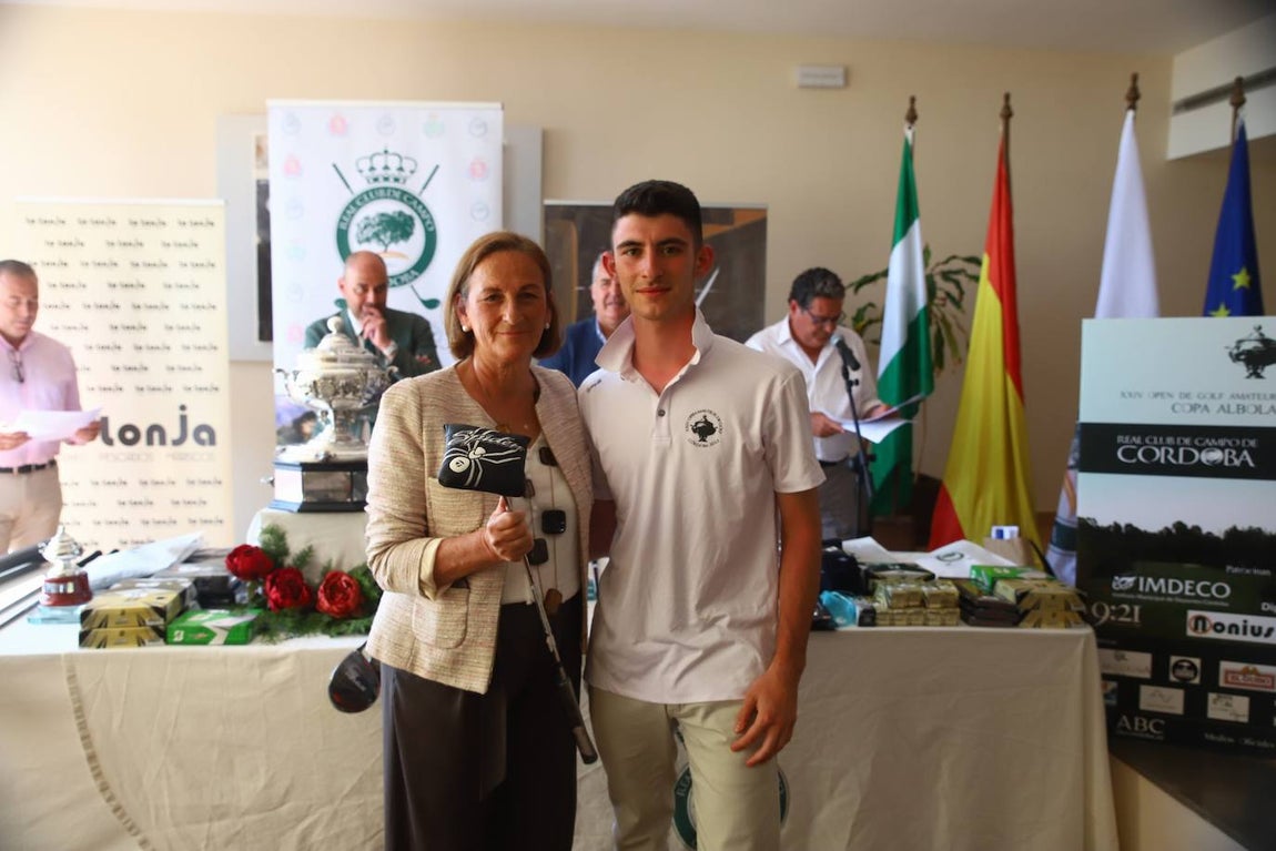 La entrega de premios y la última jornada de la Copa Albolafia de golf en Córdoba, en imágenes